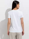 Апрель Футболка 585777 1ЖДФК3784001 белый