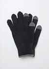 CLEVER Перчатки 585862 533687ак чёрный/меланж серый