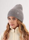 CLEVER Шапка 585870 564640вн меланж серый