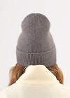 CLEVER Шапка 585870 564640вн меланж серый