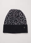 CLEVER Шапка 585871 564639вн чёрный/меланж серый