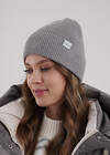 CLEVER Шапка 585906 564645вн меланж серый