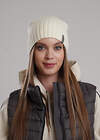 CLEVER Шапка 585909 564656вн молочный