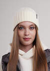 CLEVER Шапка 585909 564656вн молочный
