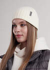 CLEVER Шапка 585909 564656вн молочный