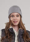 CLEVER Шапка 585911 564656вн меланж серый
