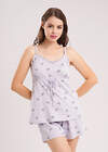 CLEVER Пижама 586284 LSET15-1207 св.фиолетовый/т.серый