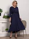 LT Collection Платье 586309 П15098-16М темно-синий