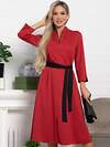 LT Collection Платье 586314 П15308-18М красный