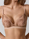 MARK FORMELLE Бюстгальтер 586649 512386 цветы на телесном