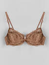 MARK FORMELLE Бюстгальтер 586653 512559 цветы на телесном
