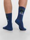 MARK FORMELLE Мужские носки 586742 017K-2277 джинсовый