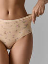 MARK FORMELLE Трусы 586827 412426 цветочки на бежевом