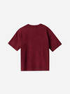 MARK FORMELLE Футболка 586893 111883 ACID WASH портвейн +печать1