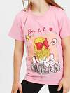 Bonito Футболка 587181 BK0002D-2 розовый-голубой