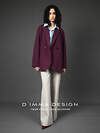 DIMMA Жакет 587328 2665 Винный