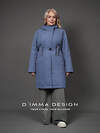 DIMMA Пальто 587341 2669 Джинсовый