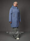 DIMMA Пальто 587341 2669 Джинсовый
