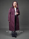 DIMMA Пальто 587347 2670 Бордовый
