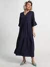 LT Collection Платье 587360 П15387-8М темно-синий
