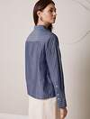 VILATTE Блузка 587386 D29.300 серо-синий