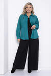 LT Collection Рубашка 587442 Б15439-18М бирюзовый