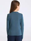 Апрель Лонгслив 587587 1ДДЛД4501200 темно-голубой