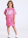 Апрель Платье 587593 1ДПК5079001н варенка ярко-розовый / Мечтай