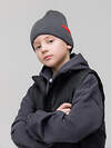 Bodo Шапка 587832 10-426MU темно-серый меланж