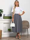 LT Collection Юбка 587918 Ю15476-10М серый