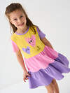 PLAYTODAY Платье 587943 12622068 сиреневый,розовый,жёлтый