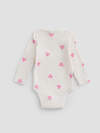 MARK FORMELLE Боди детское 588060 13016-2 сердечки на молоке +розовый