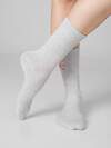 MARK FORMELLE Женские носки 588106 217K-3427 св.сер.меланж /сер.люрекс