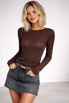 Binita Лонгслив 588261 1262-3 Шоколадный