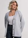 LT Collection Кардиган 588269 Б15254-45М серо-голубой