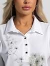 LT Collection Блуза 588271 Б15288-18М белый