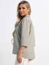LT Collection Блуза 588274 Б15309-18М оливковый