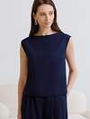 VILATTE Топ 588314 D23.079 темно-синий