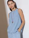 VILATTE Топ 588341 D53.000 светло-голубой