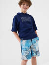 PLAYTODAY Шорты 588450 12611446 тёмно-синий,белый,голубой