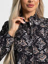 LT Collection Платье-рубашка 588481 П15483-10М черный