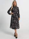 LT Collection Платье-рубашка 588481 П15483-10М черный