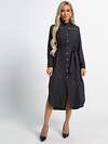 LT Collection Платье-рубашка 588483 П15482-10М черный