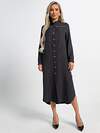 LT Collection Платье-рубашка 588483 П15482-10М черный