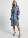 LT Collection Платье 588489 П15449-4М синий