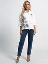 LT Collection Блуза 588492 Б15424-18М белый