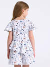 Апрель Платье 588617 1ДПК5104804н нежные цветы на белом