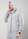 CLEVER Куртка 588677 562714/13сд меланж св.серый