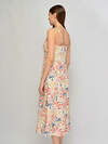 VISERDI Платье 588722 10467-свз 4561535 Белый,бежевый,горчичный коралловый,синий