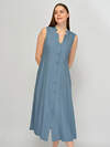 VISERDI Платье 588729 10473-джс 4561110 джинсовый